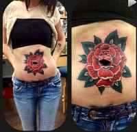 tattoos over tummy tuck scars pictures 6