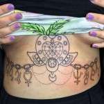 Photo tummy tattoos to cover stretch marks