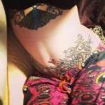 abdominoplasty tattoos to cover stretch marks