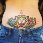 tummy tuck scar tattoo pictures for women