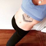 Tummy tuck abdominoplasty and tattoo