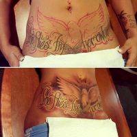 Tummy Tuck Tattoo Cover Ups Pictures (25)
