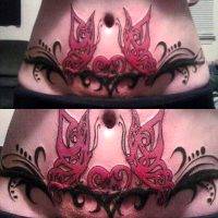 Tummy Tuck Tattoo Cover Ups Pictures (36)