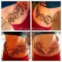 tattoos over tummy tuck scars picture