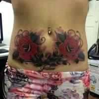 tattoos to cover tummy tuck scar 9
