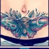 tattoos to cover tummy tuck scars 7