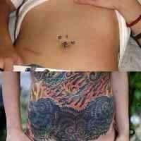 tummy tuck tattoos pictures 10