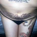 Tattoos for tummy tuck image